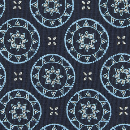 Jacquard Silk Geometric Tie Image 3