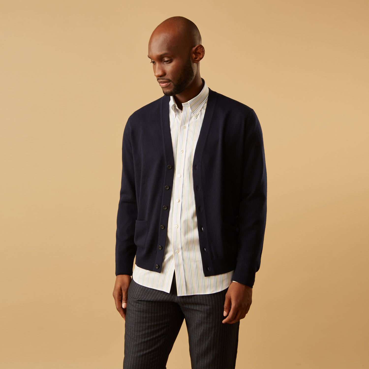 View 5 of product Yellow Multi Blazer Stripe Weekend Fit Suffolk Shirt
