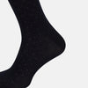 View 4 of product Navy/Azzurro Polka Dot Long Socks