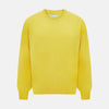 View 1 of product Canary Yellow Merino Round Neck Jumper