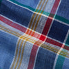 View 4 of product Blue Multi Check Linen Weekend Fit Suffolk Shirt