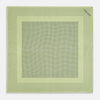 View 4 of product Melon Green Dot Silk Pocket Square