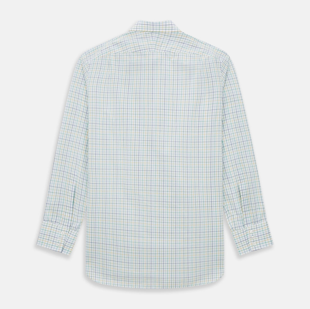 Multi Tone Double Grid Check Mayfair Shirt