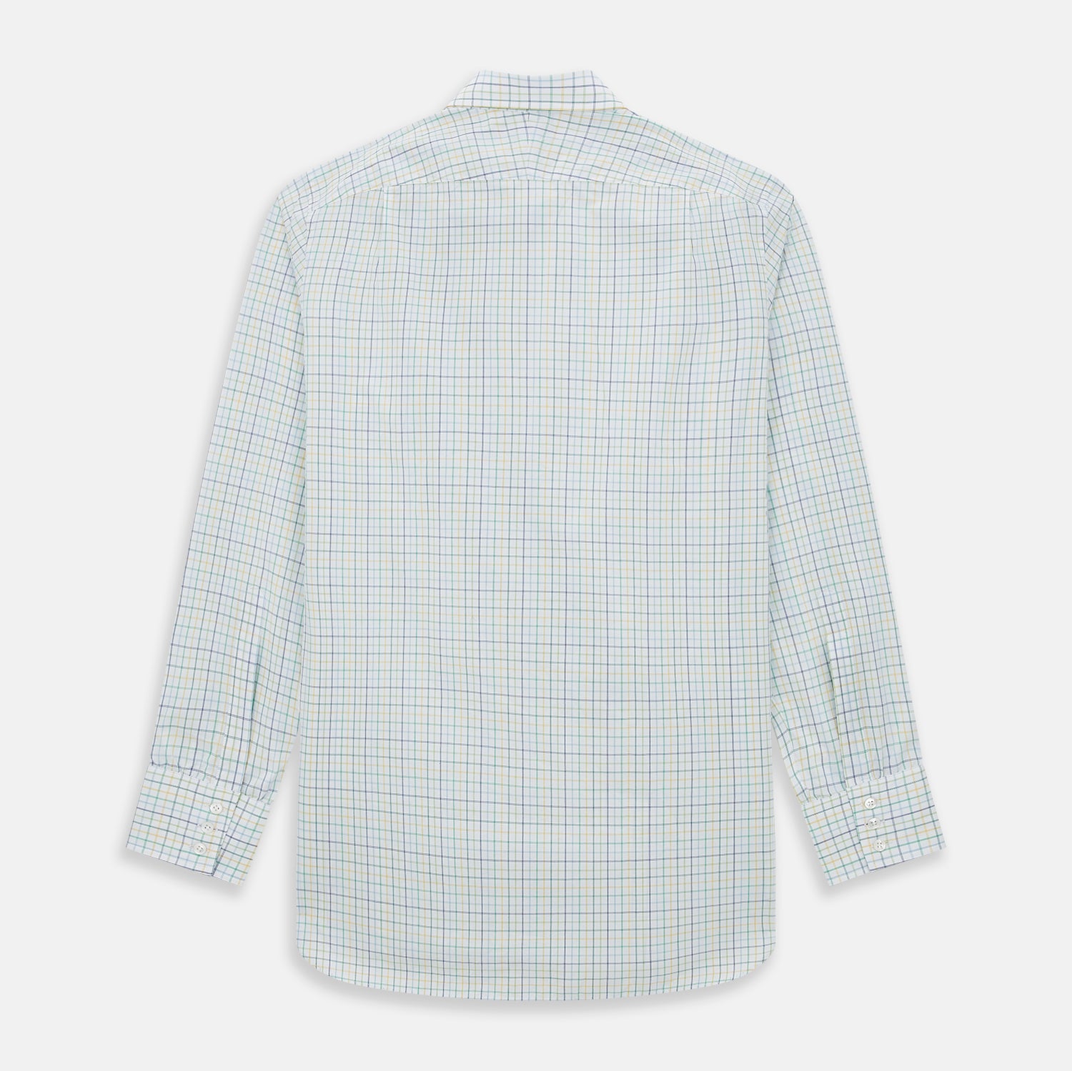 View 3 of product Multi Tone Double Grid Check Mayfair Shirt