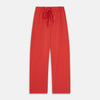 View 6 of product Women's Coral Pink Silk Thelma Pyjama Set