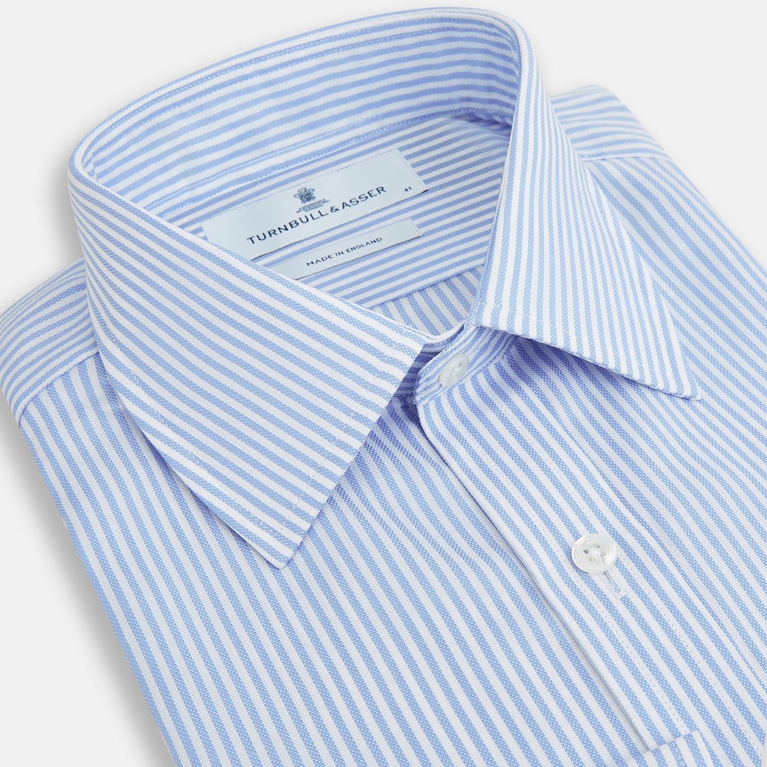 View 2 of product Blue Bengal Stripe Mayfair Shirt