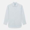 View 1 of product Blue Wide Pinstripe Mayfair Shirt
