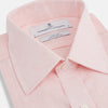 Pink Linen Shirt with T&A Collar and 3-Button Cuffs