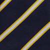 Yellow and White Blazer Silk Tie