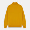 View 3 of product Gold Lennox Cashmere Half-Zip Jumper