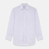 View 1 of product Soft Lilac Stripe Cotton Regular Fit Mayfair Shirt