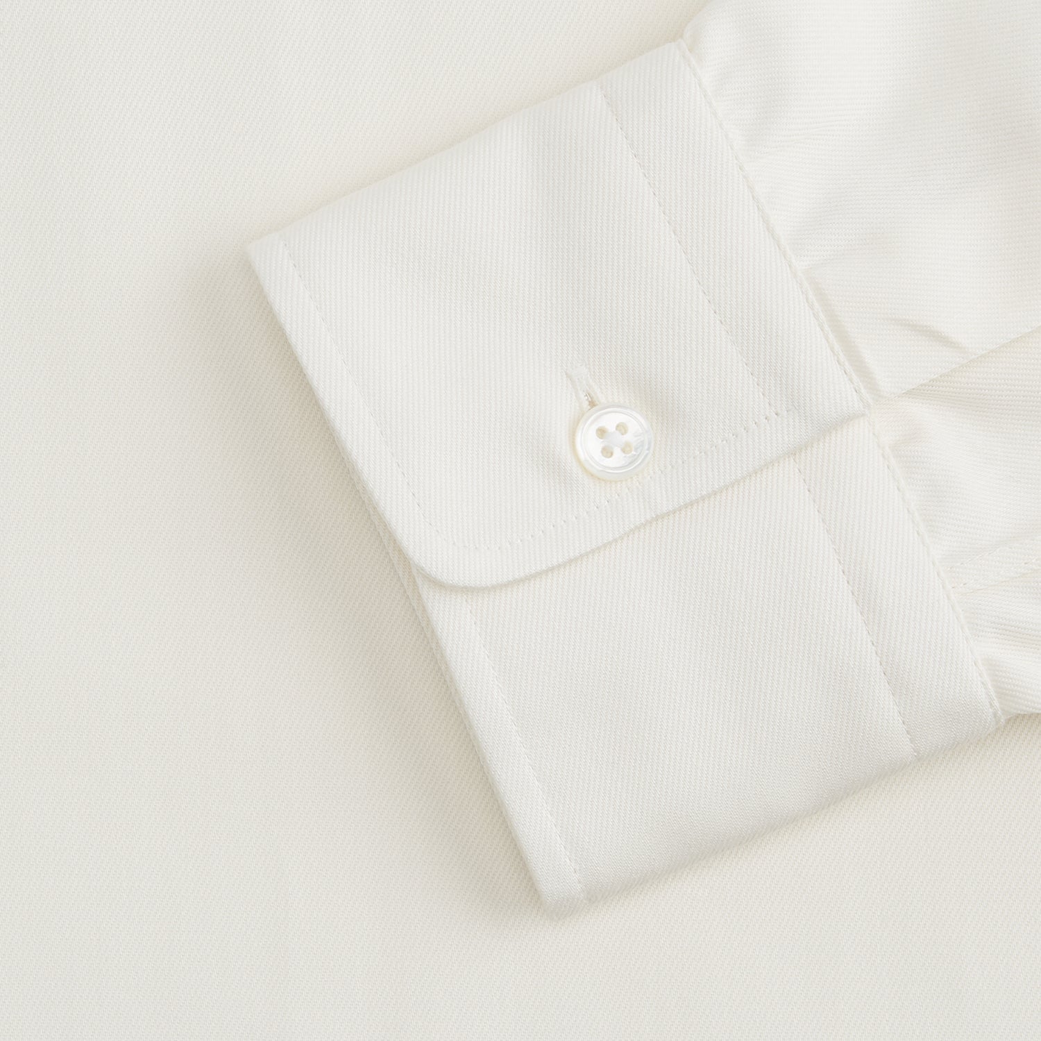 View 4 of product Cream Cotton Weekend Fit Unwin Shirt