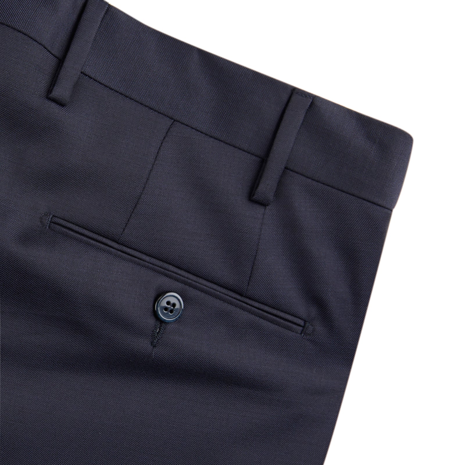 View 2 of product Navy Cotton  Trousers