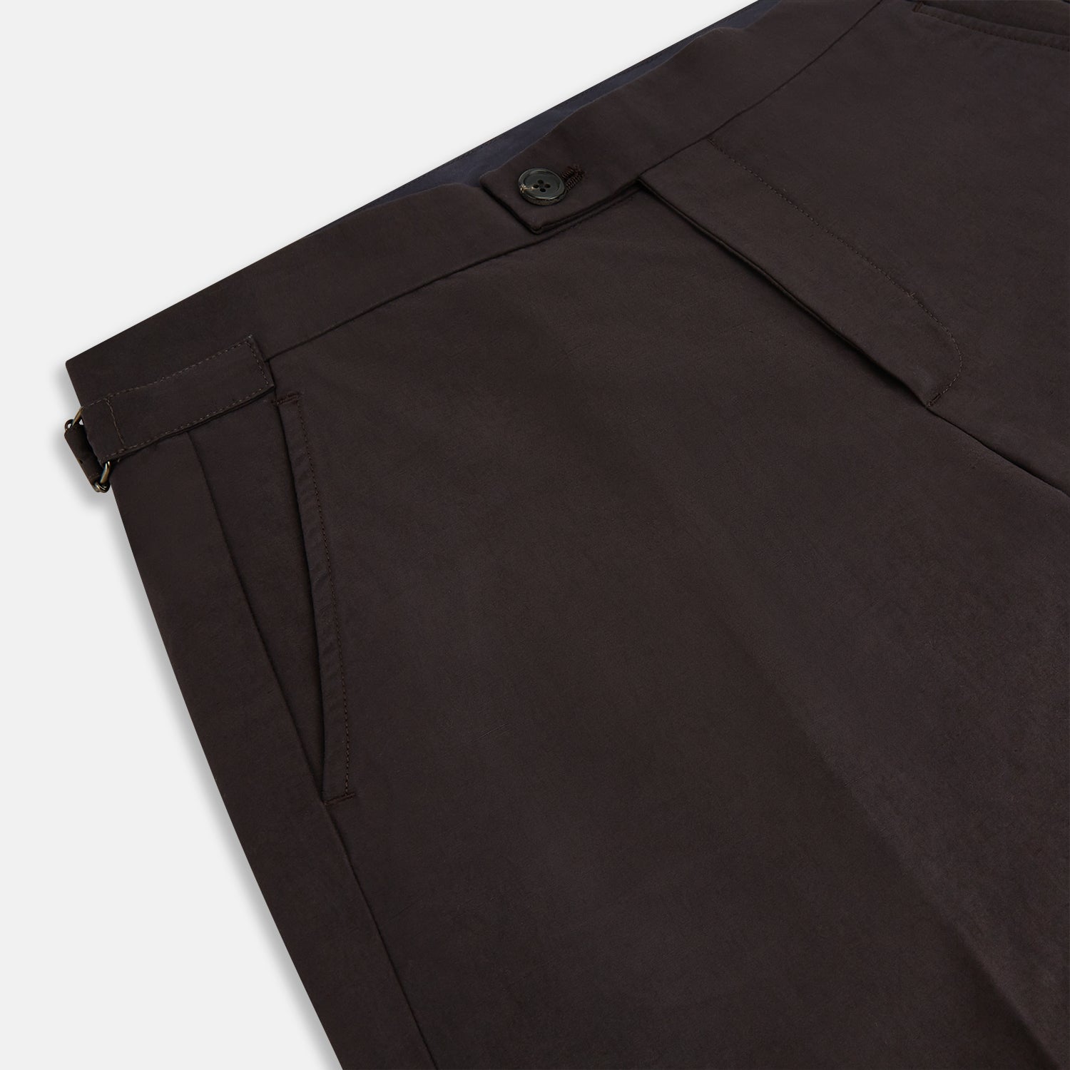 View 2 of product Brown Linen Henry Trousers