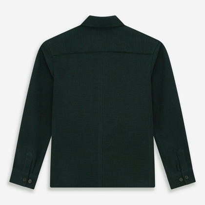Forest Green Greenwich Knitted Overshirt Image 2