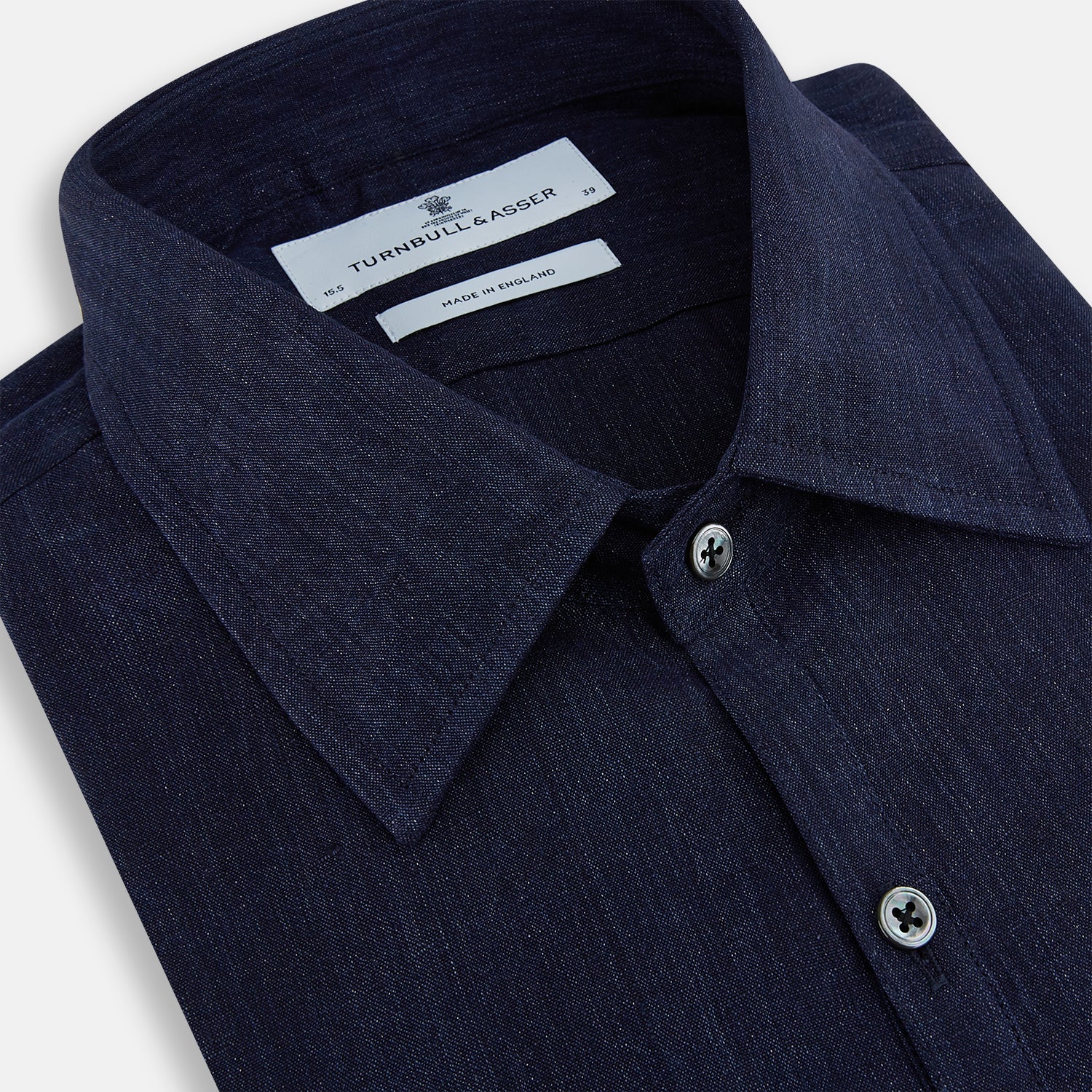 View 2 of product Navy Linen Westminster Shirt