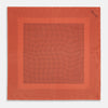 Orange Dot Silk Pocket Square