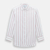 View 1 of product Dark Red Track Stripe Mayfair Shirt