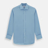 View 1 of product Dr. No Blue Cotton Shirt With Cocktail Cuff As Seen On James Bond