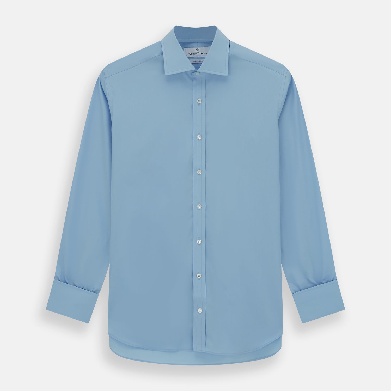 View 1 of product Dr. No Blue Cotton Shirt With Cocktail Cuff As Seen On James Bond