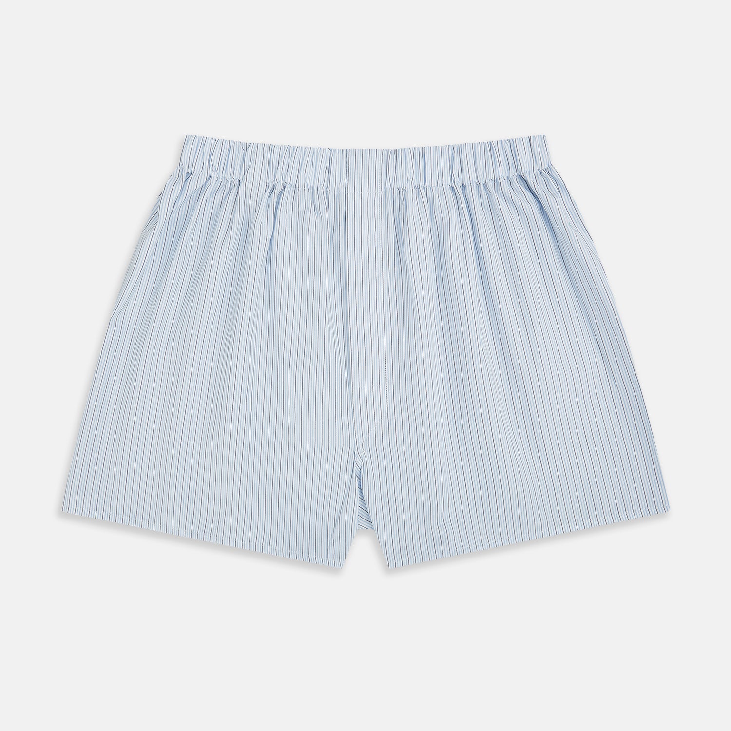 View 1 of product Light Blue Multi Stripe Godfrey Boxer Shorts