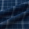 View 8 of product Indigo Windowpane Check Windsor Shirt with Contrast T&A Collar and Cuffs