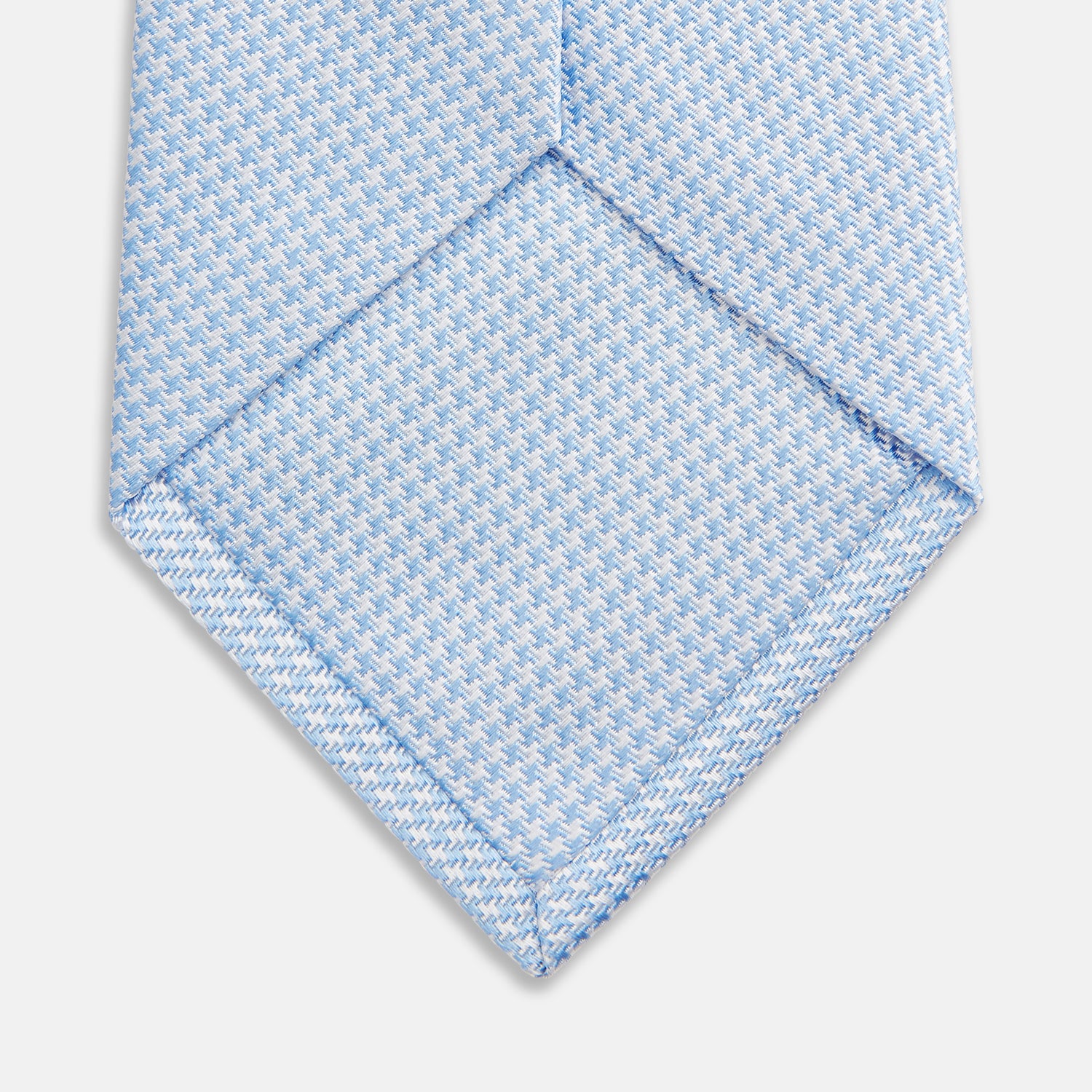 View 3 of product HOUNDSTOOTH WHITE RIVER TIE