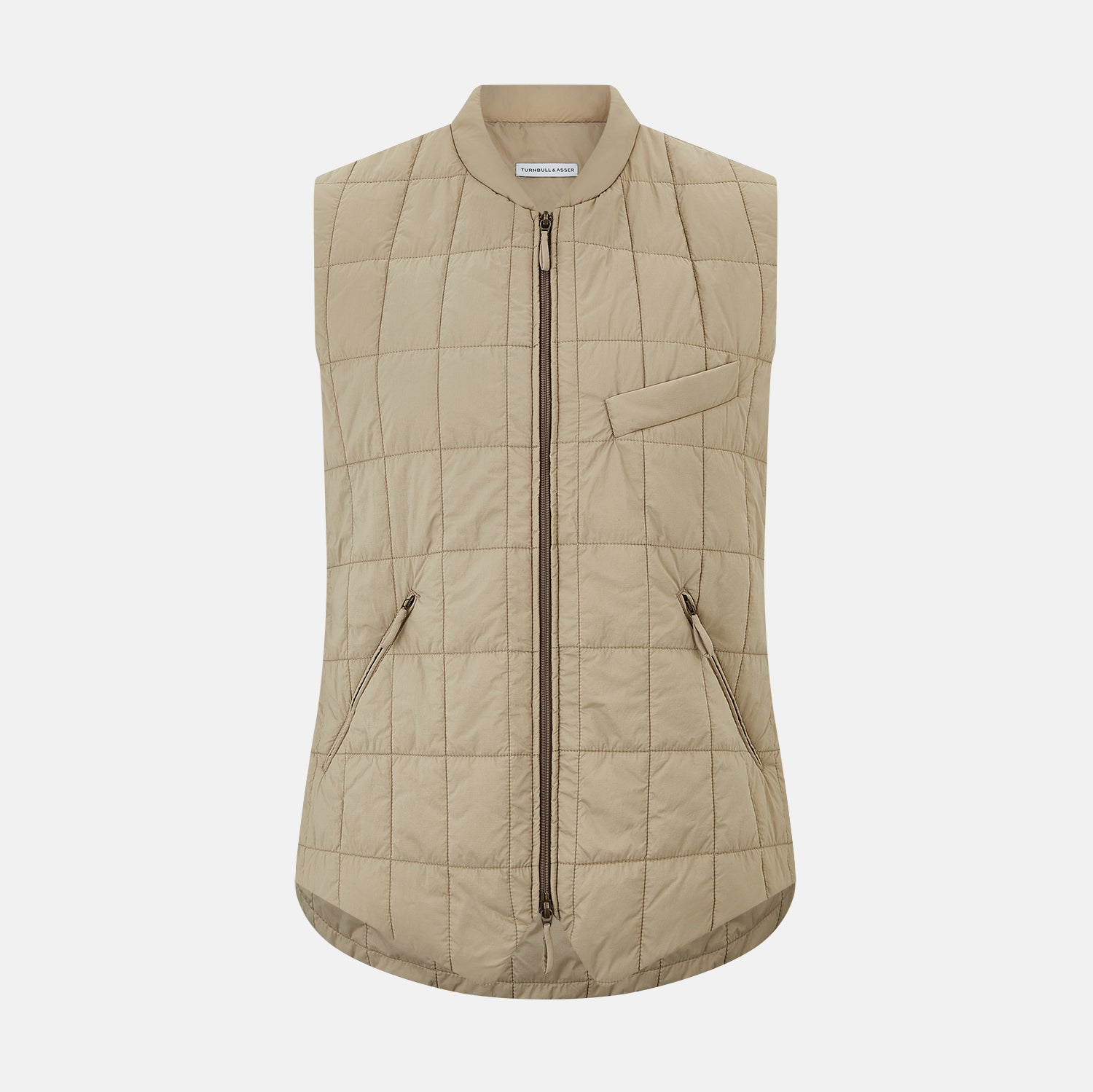 Image 1 of product Sand Quilted Gilet