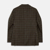 View 4 of product Green Multi Check Cashmere Barrington Blazer