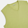 View 2 of product Melon Green V-neck Cashmere Vest