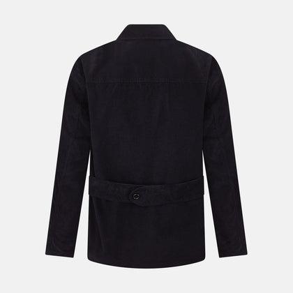 Navy Kingston Corduroy Caban Jacket Image 2