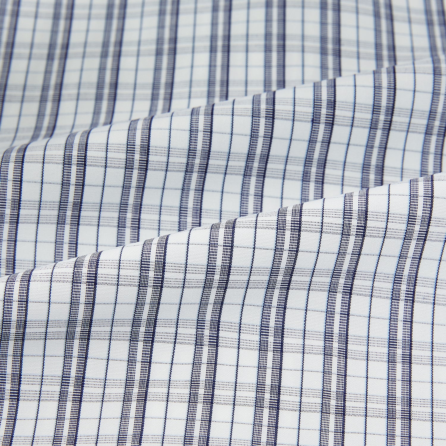 View 6 of product Navy Multi Check Mayfair Shirt