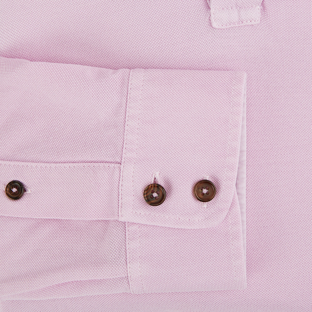 Pink Rugby Polo Shirt