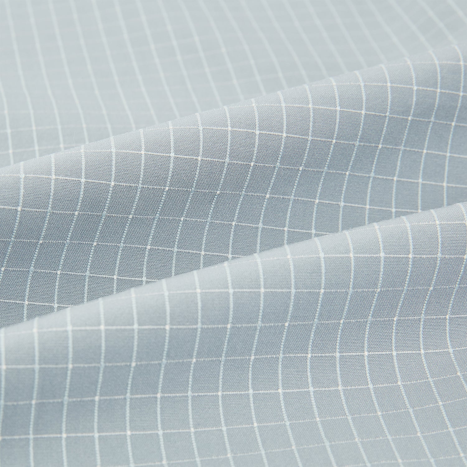 View 6 of product Pale Blue Fine Check Mayfair Shirt