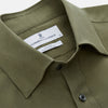View 2 of product Green Silk Regular Fit Flaxton Shirt