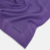 View 2 of product Purple Stripe Silk Pocket Square