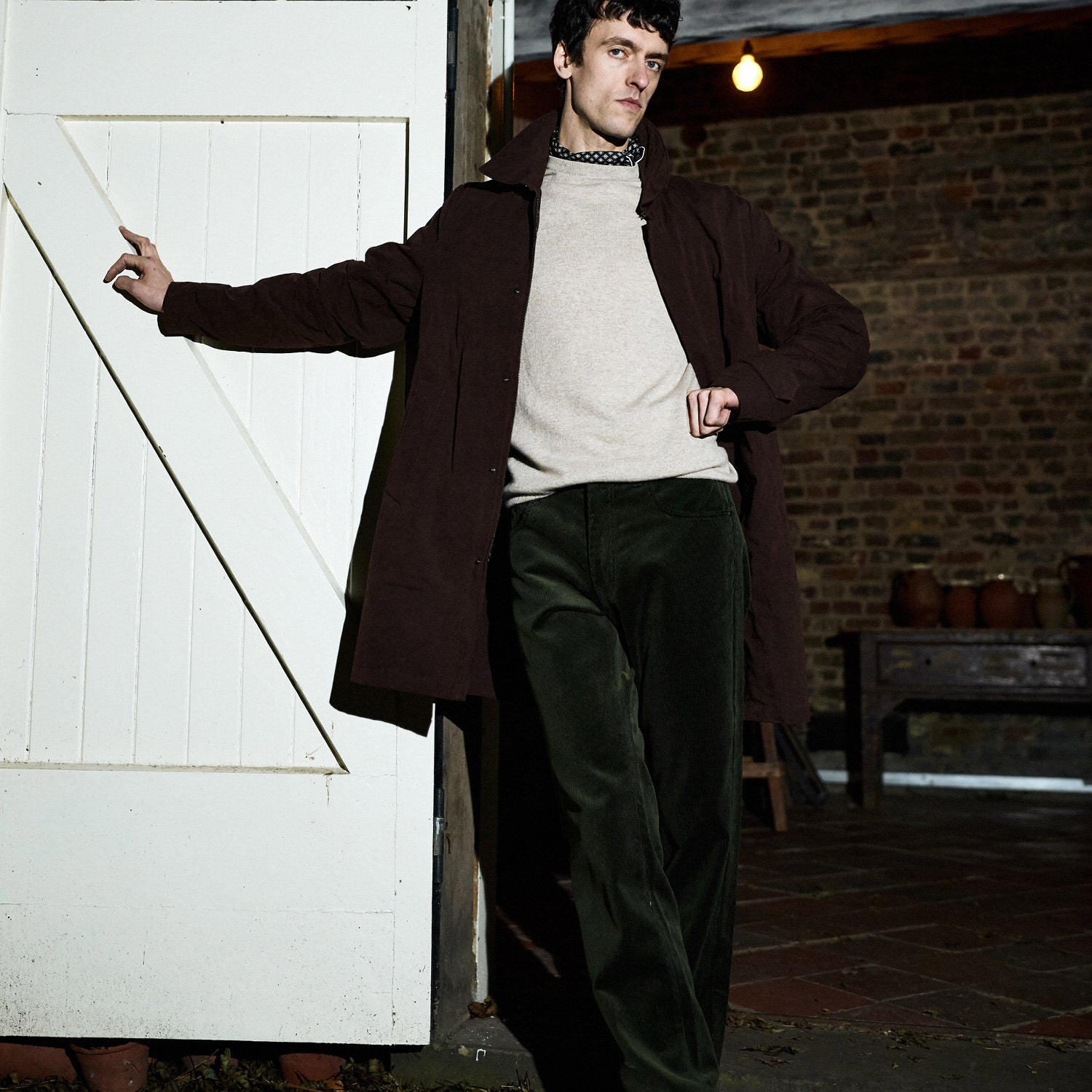 View 2 of product Burgundy Grayson Car Coat