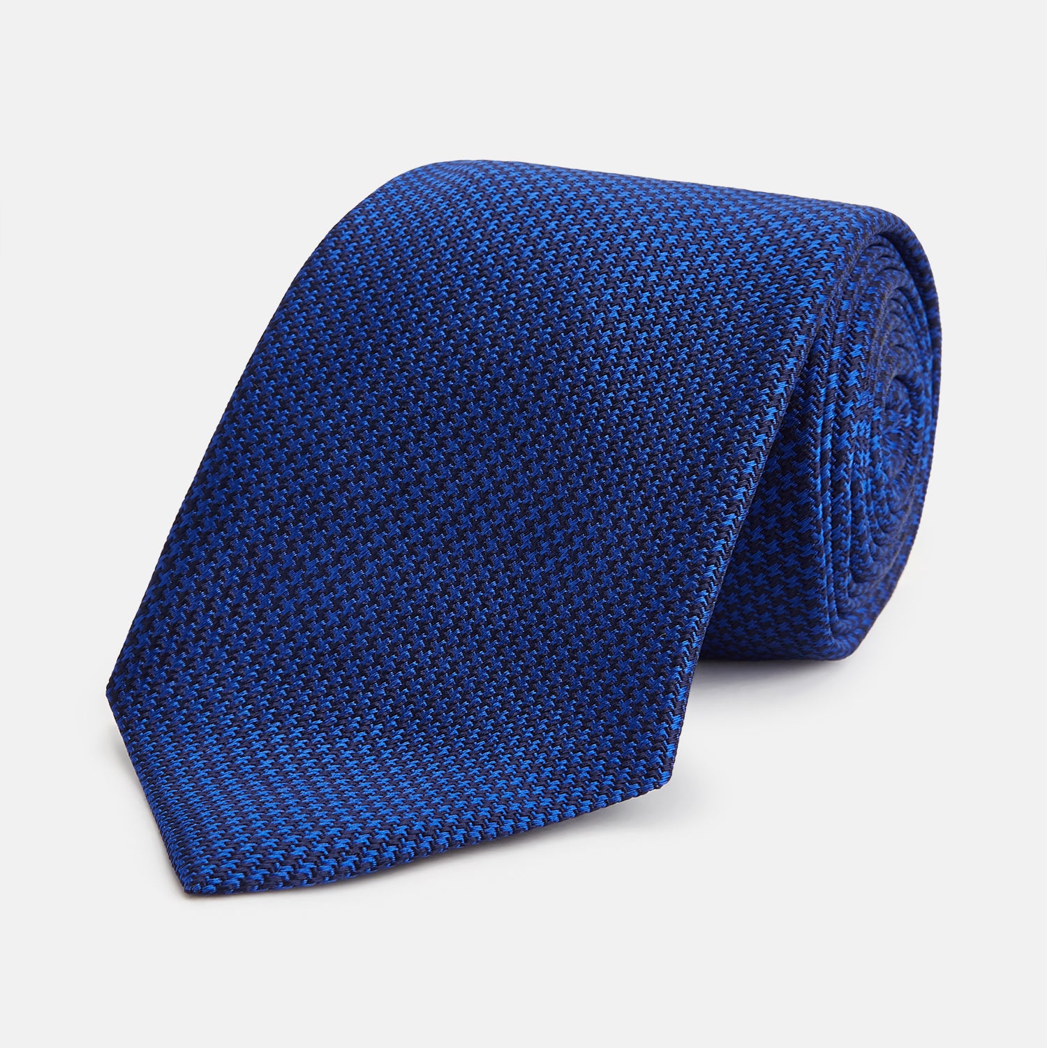 View 1 of product HOUNDSTOOTH NAVY CRUISE TIE