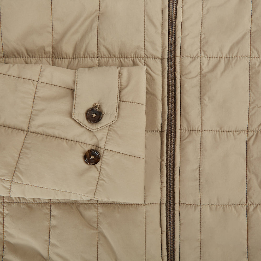 Battersea Sand Quilted Jacket