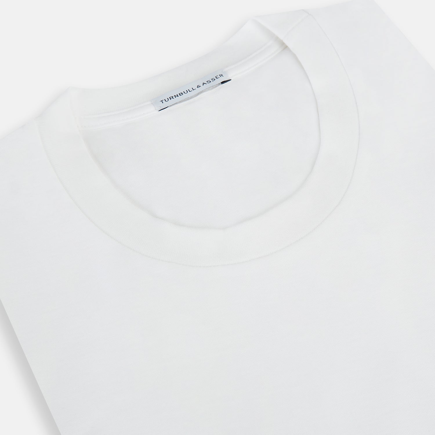 View 2 of product White Short-sleeve Fitted T-Shirt