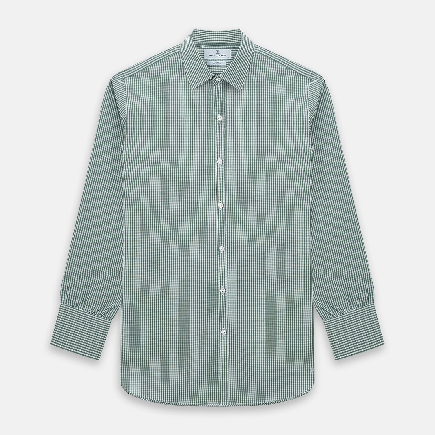 View 1 of product MELON GREEN MICRO SHADOW CHECK WESTMINSTER SHIRT