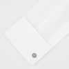View 2 of product Tailored Fit Two-Fold 120 White Cotton Shirt with Kent Collar and Double Cuffs