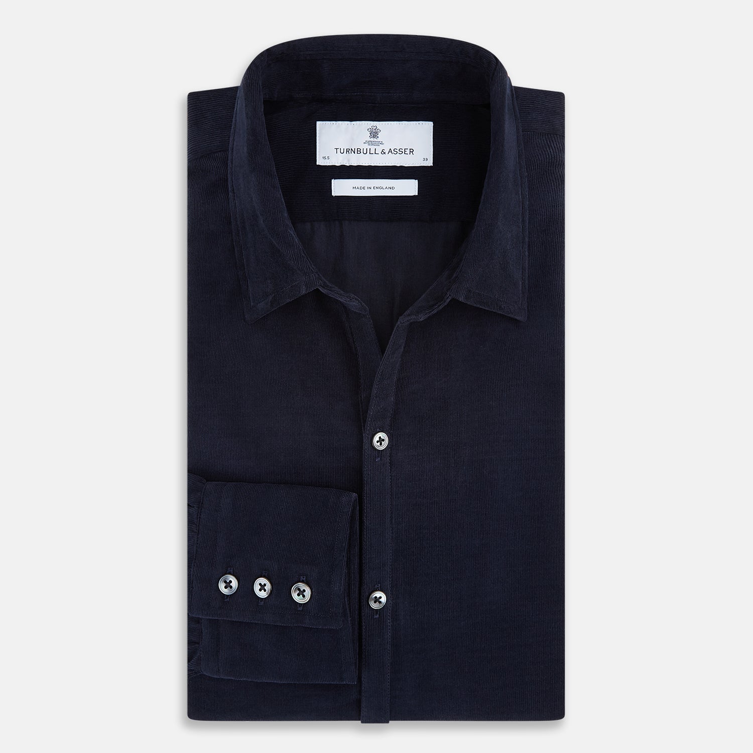 View 5 of product Navy Corduroy Windsor Shirt