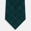 View 3 of product Forest Melange Tartan Plaid Silk Tie