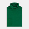 View 4 of product Hunter Green Fine Merino High Neck Jumper