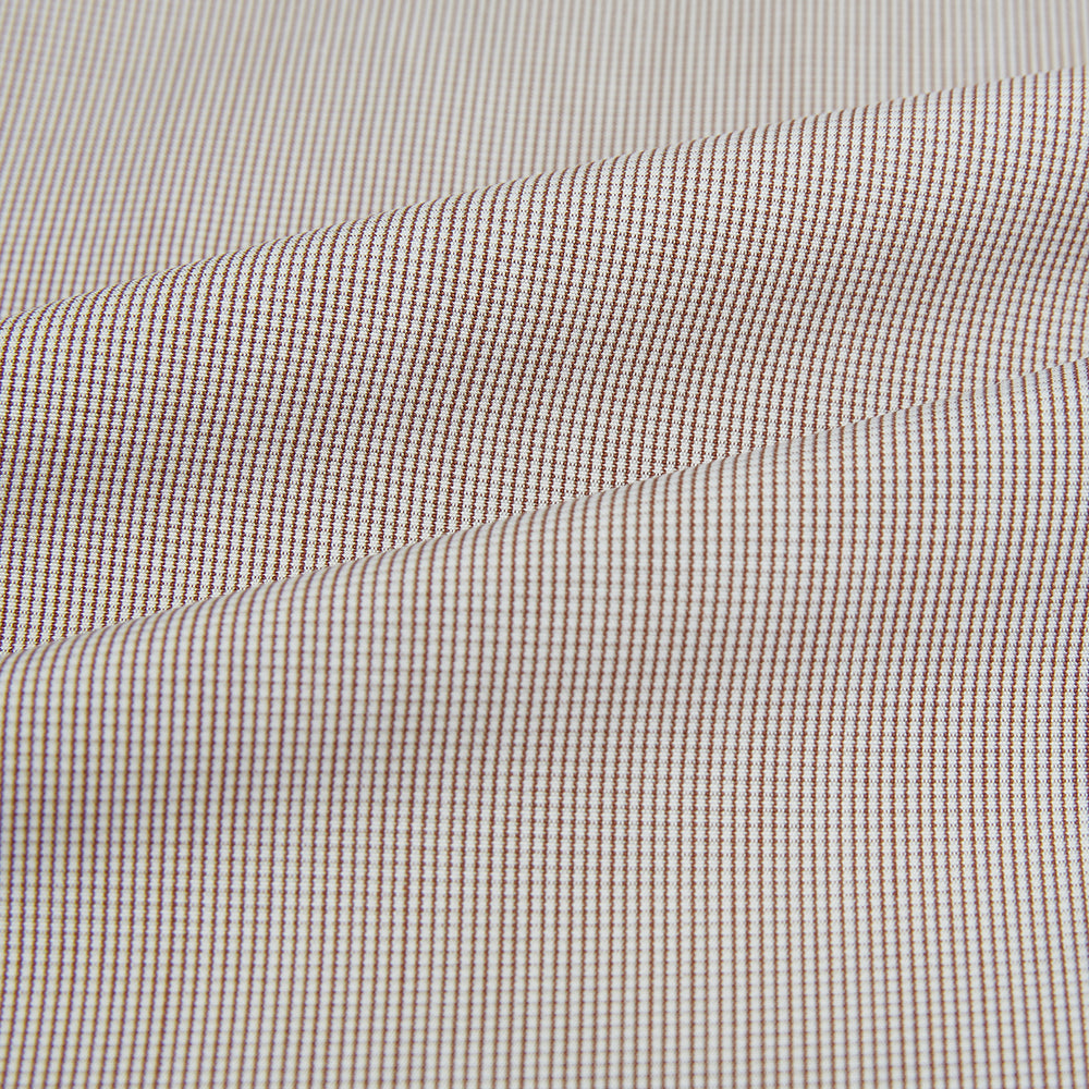 BROWN MICRO GRAPH CHECK WESTMINSTER SHIRT