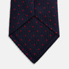 View 4 of product LACE ON TONE SPOT NAVY TULIP RED TIE
