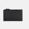 View 3 of product Navy Leather Zip Coin and Card Holder