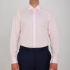 View 2 of product Pink Poplin Slim Fit Regent Collar Shirt