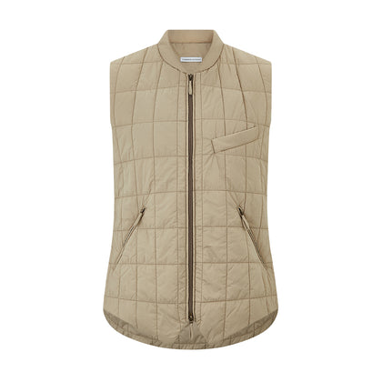Sand Quilted Gilet Image 4